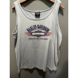 1994 Holoubek Central Austin Texas H-D Free To Be The Best Muscle Shirt Men’s XL